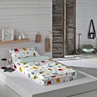 Los mejores  - NATURALS Saco nórdico con Relleno Hiboo Cama 105 cm